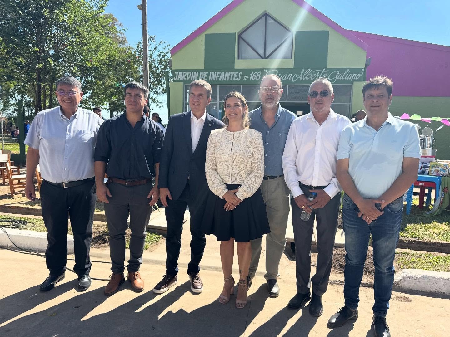 El intendente Ariel Lovey acompañó al gobernador Leandro Zdero en la apertura del ciclo lectivo del Nivel Inicial