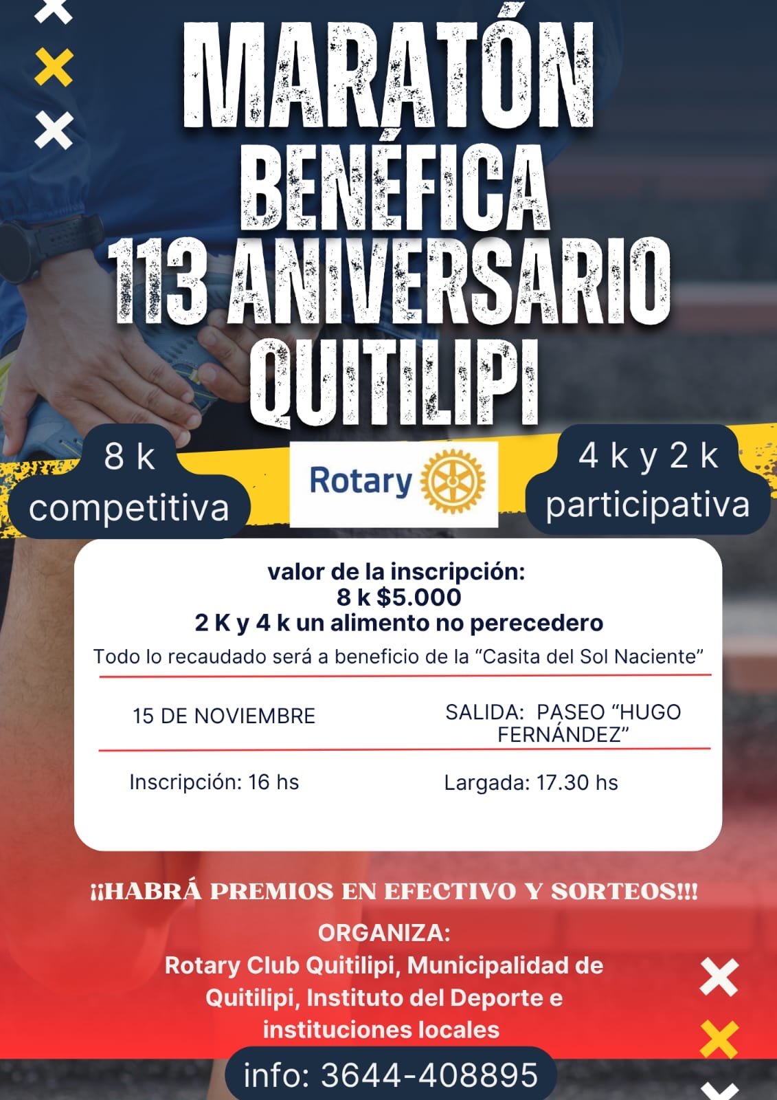 MARATON POR EL 113 ANIVERSARIO DE QUITILIPI